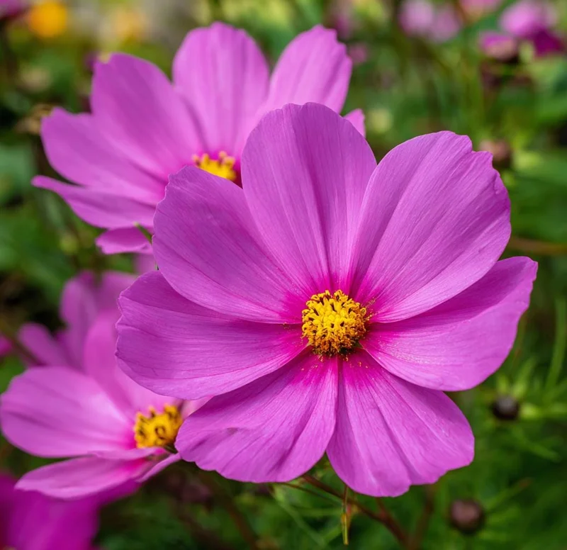 Pink Radiance Cosmos Seeds - 100 Count - Soft Glowing Pink Flowers - Image 2