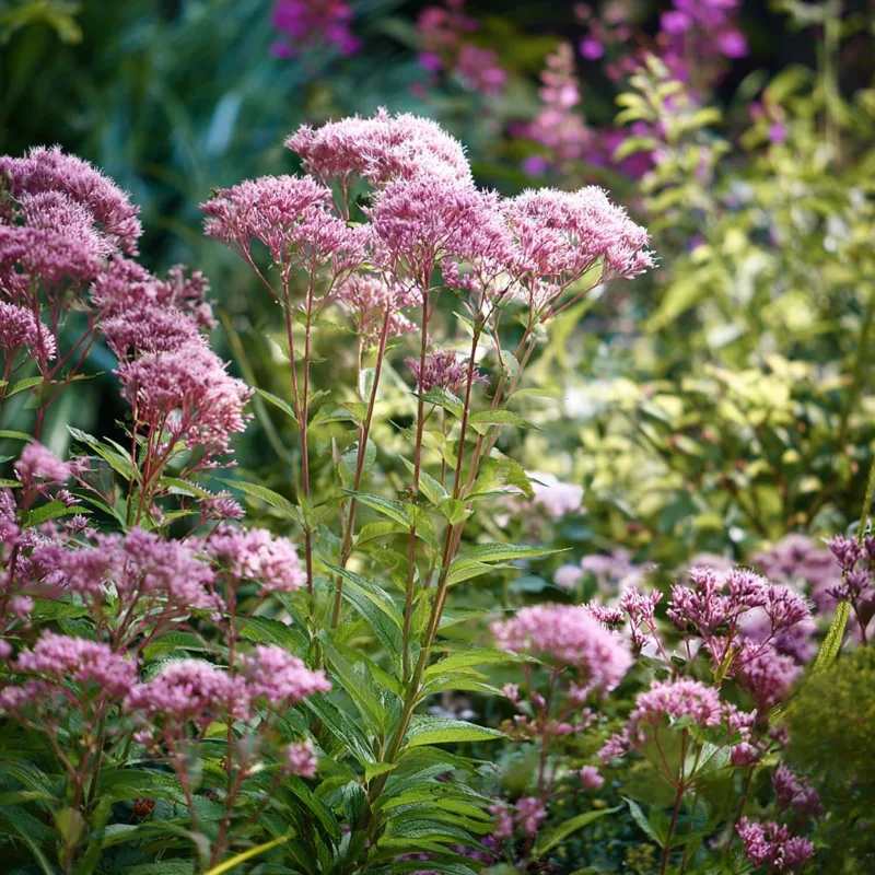 Pink Sweet Joe-Pye Weed Seeds – 200 Count – Tall Garden Blooms for Pollinators - Image 1