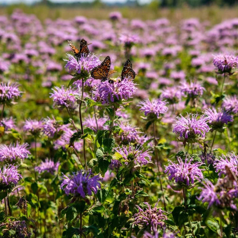 Purple Bergamot Seeds – Monarda Media Wildflower, 50 Seeds Pollinator-Friendly - Image 4
