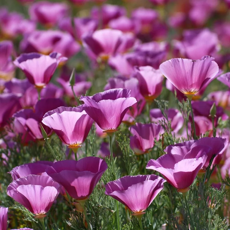Purple Gleam California Poppy Seeds - 250 Seeds - Easy-Grow Wildflower - Image 3