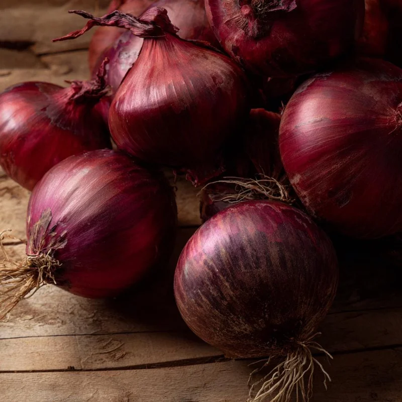 Red Creole Onion Seeds - 200 Heirloom Short Day Onion Seeds for Planting - Image 3