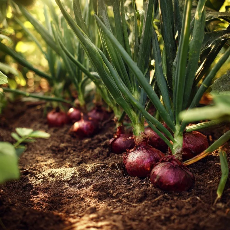 Red Creole Onion Seeds - 200 Heirloom Short Day Onion Seeds for Planting - Image 5