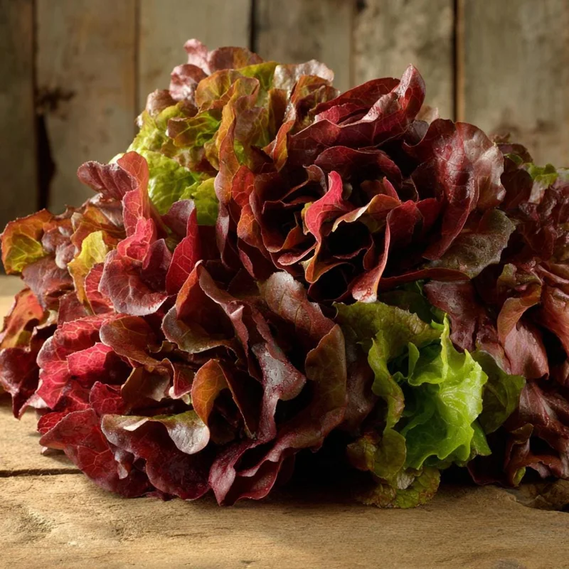 Red Oak Leaf Lettuce Seeds 300 Count - Vibrant Salad Greens for Garden - Image 3