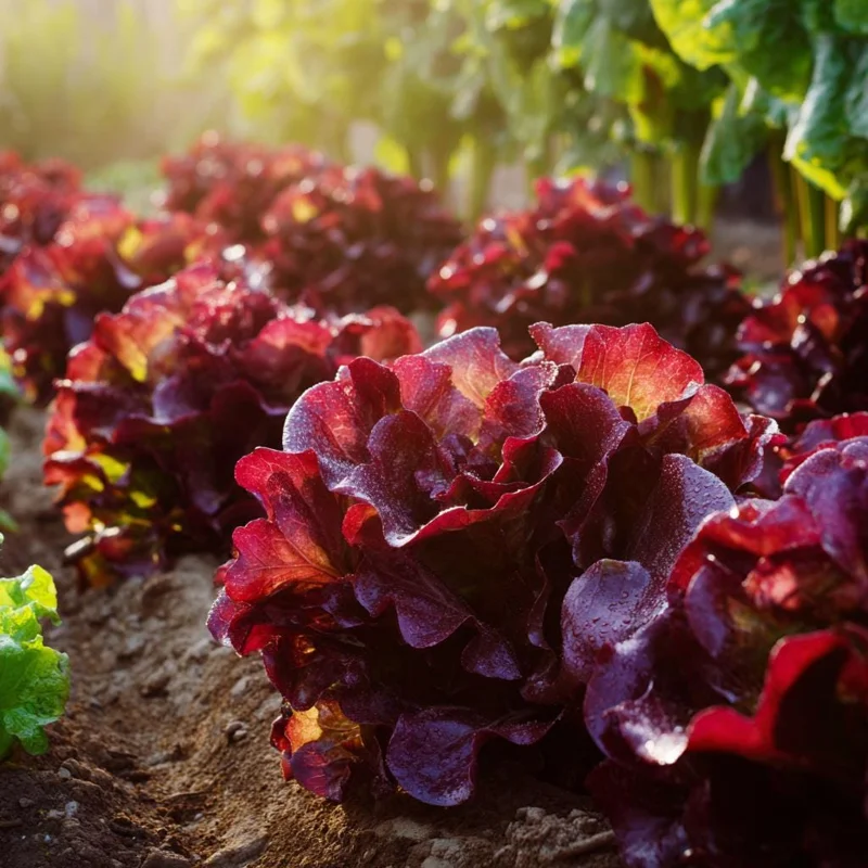 Red Oak Leaf Lettuce Seeds 300 Count - Vibrant Salad Greens for Garden - Image 5