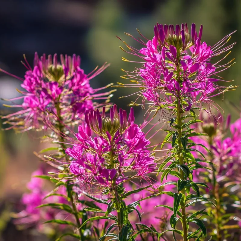 Rocky Mountain Bee Plant Seeds - 50 Seeds - Pollinator Friendly, Purple Blooms - Image 2