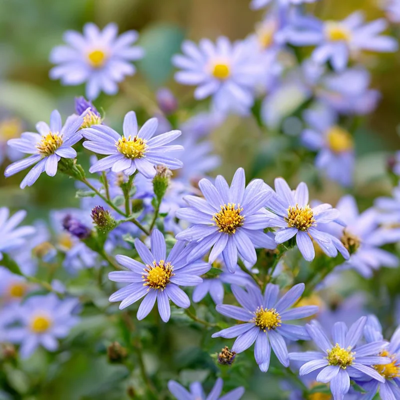 Smooth Blue Aster Seeds - 500 Seeds - Pollinator-Friendly Flower Perennial - Image 1