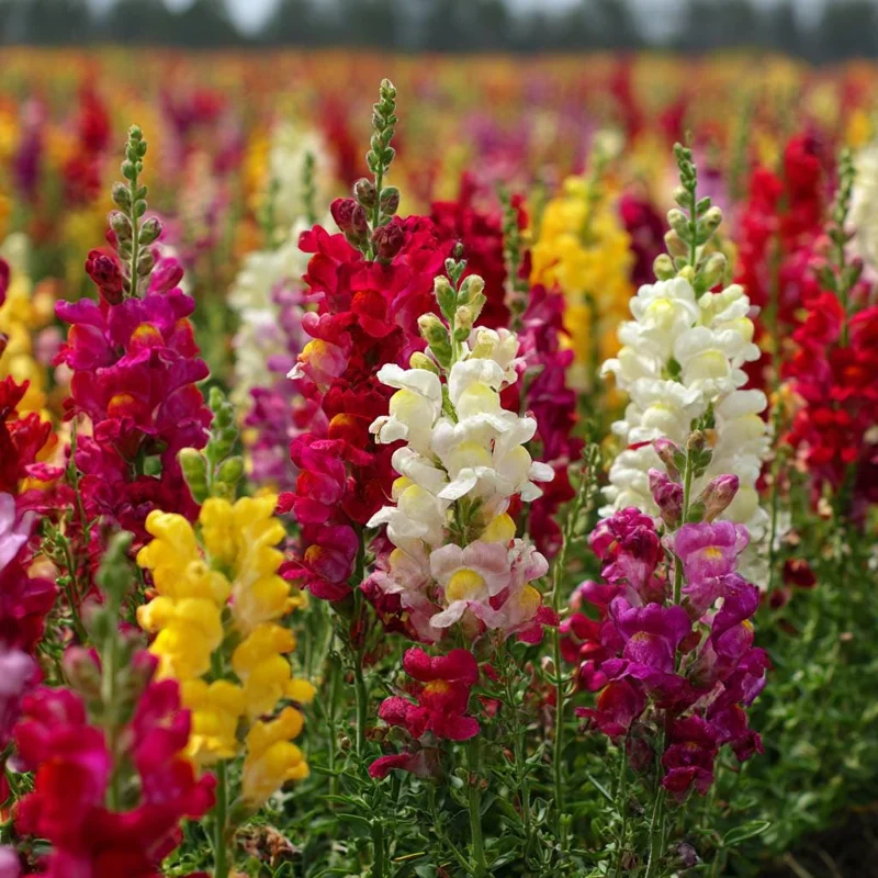 Snapdragon Seeds Rainbow Mix - 2000+ Seeds Tall Flowers Attract Pollinators - Image 2