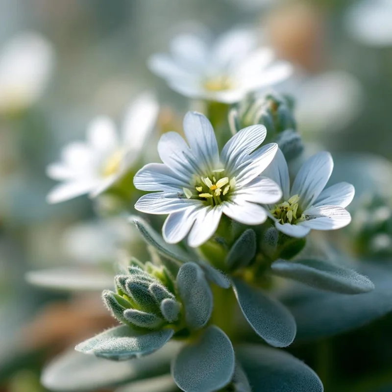 Snow in Summer Seeds – Cerastium Tomentosum – 500 Seeds – Silvery Groundcover - Image 2