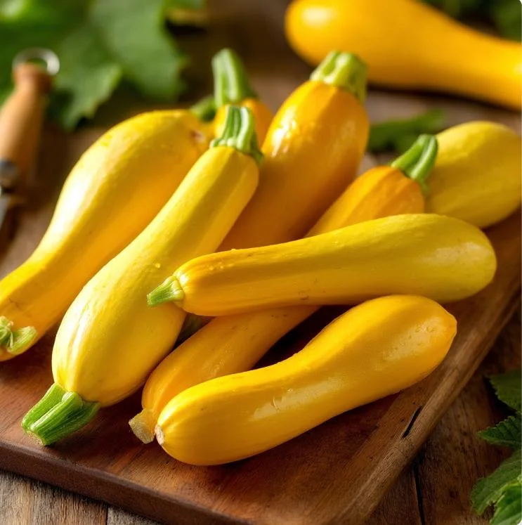 Straightneck Summer Squash Seeds - Heirloom Vegetable Seeds - 50 Seed Pack - Image 2
