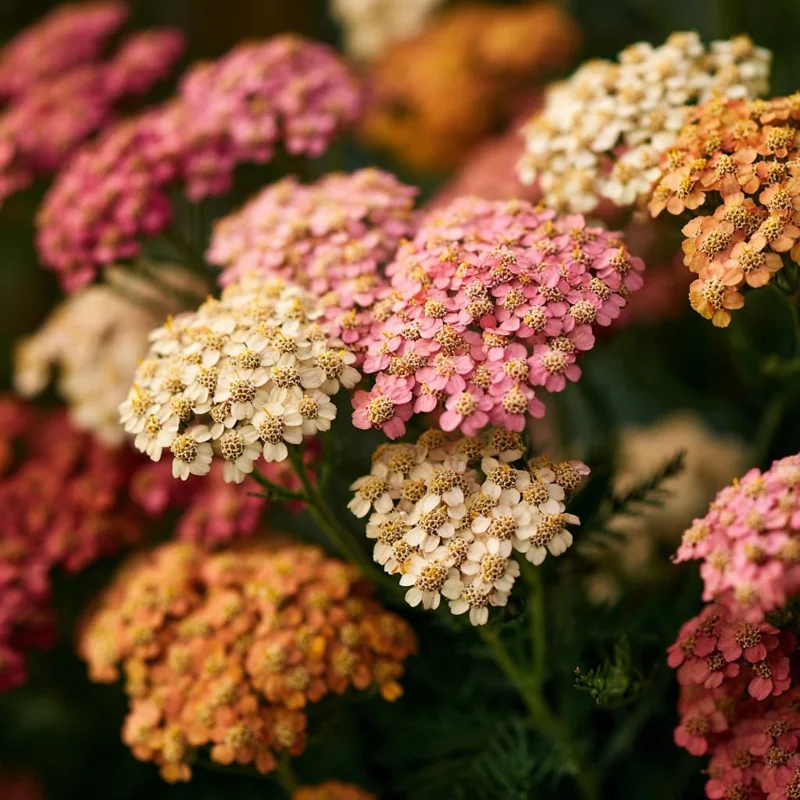 Summer Pastels Yarrow Seeds - Achillea Millefolium - 50 Seed Packet - Outdoor Perennial - Image 2