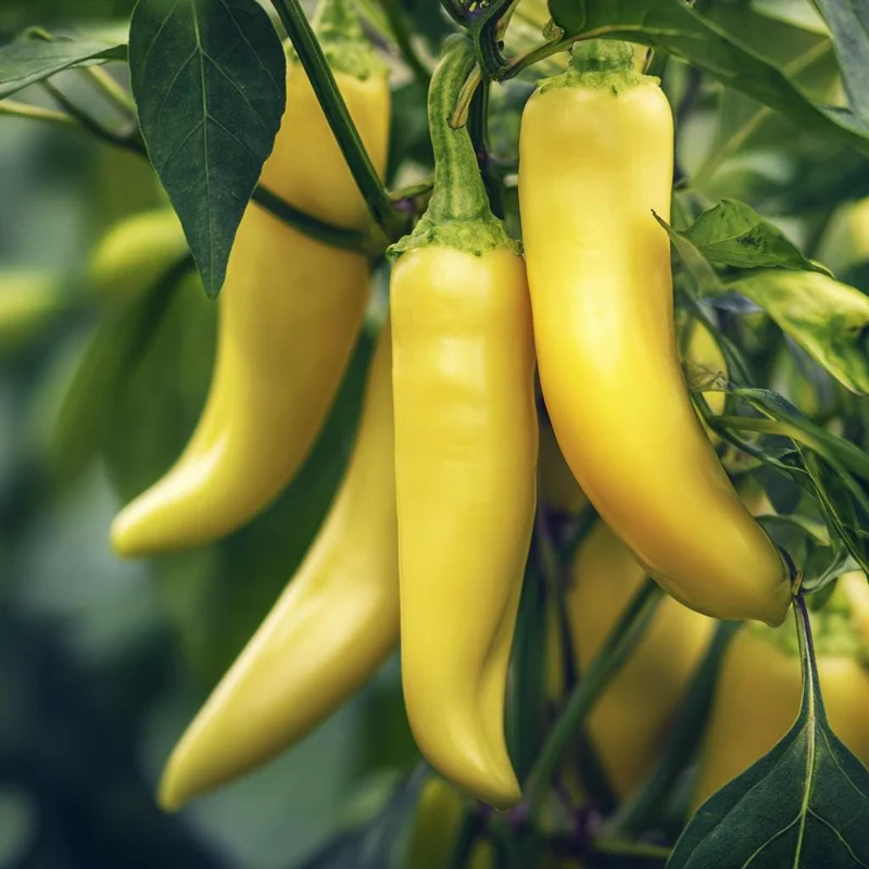 Sweet Banana Pepper Seeds - 25 Seeds - Mild Yellow Heirloom Peppers for Garden - Image 4