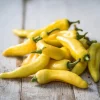 Sweet Banana Pepper Seeds - 25 Seeds - Mild Yellow Heirloom Peppers for Garden - Image 1
