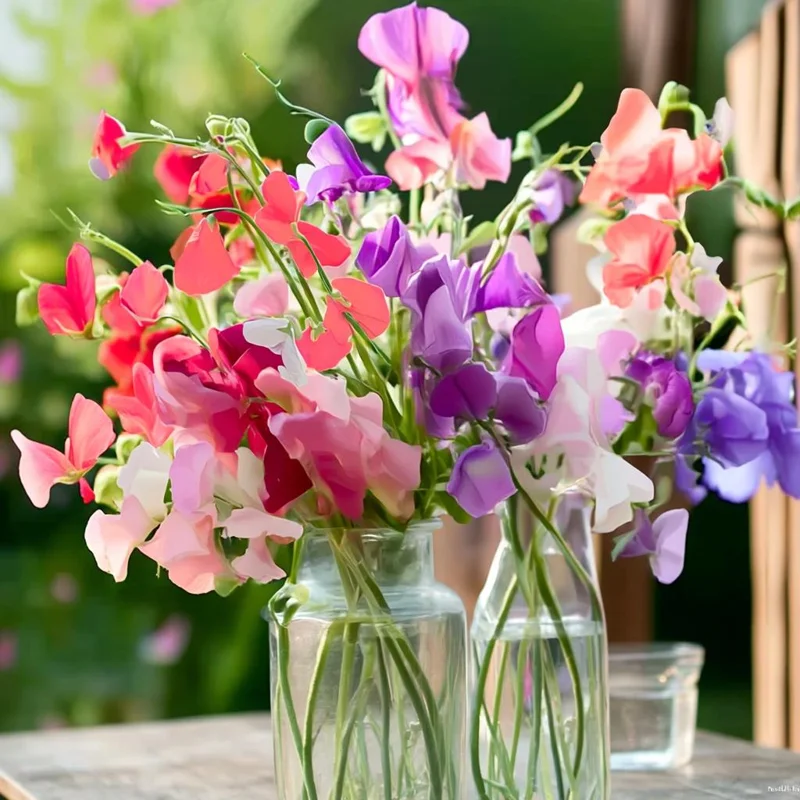 Sweet Pea Heirloom Mix Seeds - Lathyrus odoratus - 25 Seed Packet - Image 6