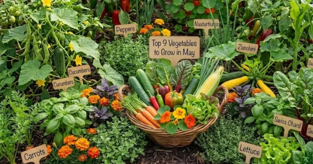 Top 9 Vegetables to Grow in May for a Summer Bumper Harvest