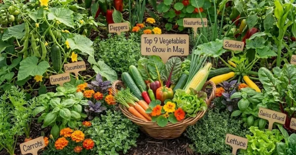 Top 9 Vegetables to Grow in May for a Summer Bumper Harvest