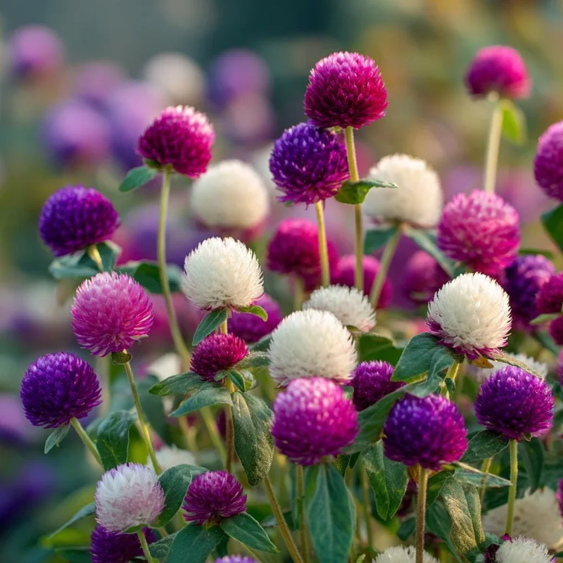Twilight Purple Globe Amaranth Seeds - 50 Seeds - Long-Lasting Blooms - Image 2