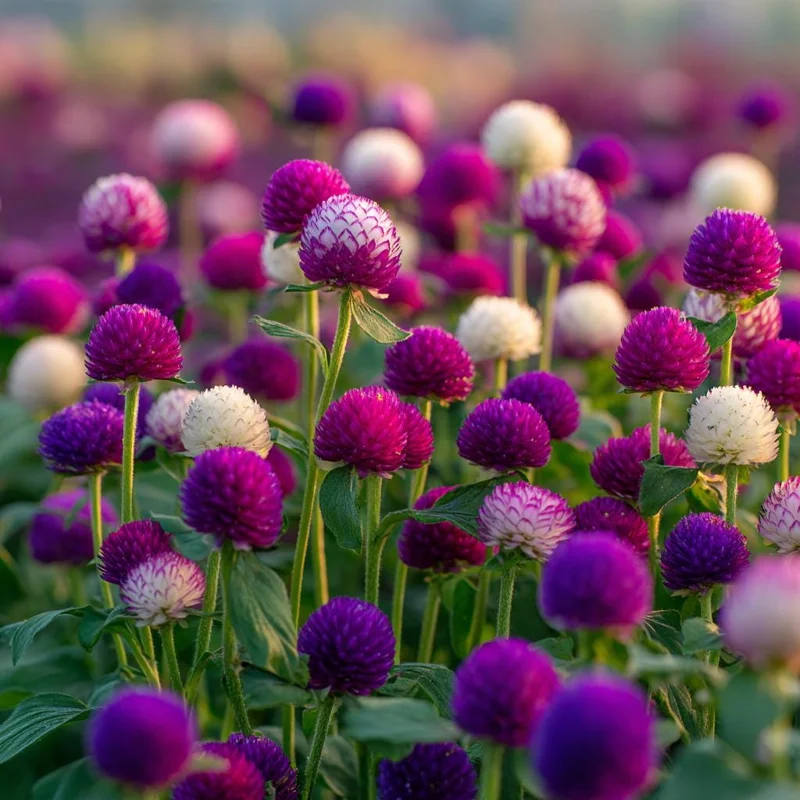 Twilight Purple Globe Amaranth Seeds - 50 Seeds - Long-Lasting Blooms - Image 3