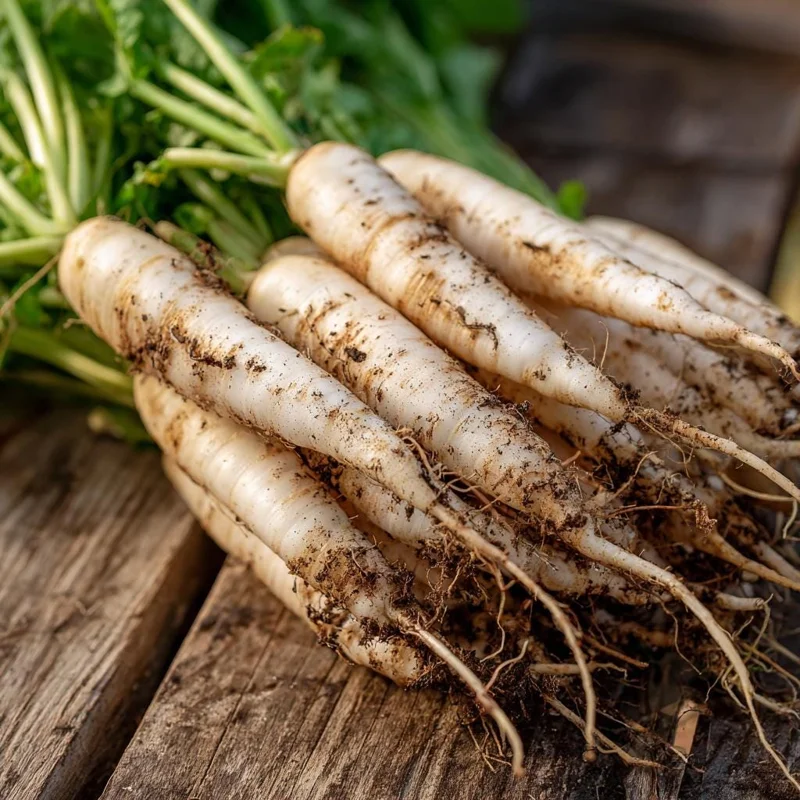 White Icicle Radish Seeds – Heirloom Vegetable, 200 Seeds, Mild Flavor - Image 2
