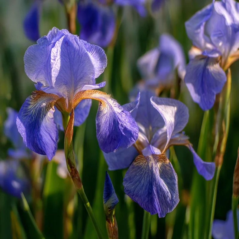 Wild Blue Iris Seeds - 25 Rocky Mountain Iris Flower Seeds for Pollinators, Outdoor - Image 2