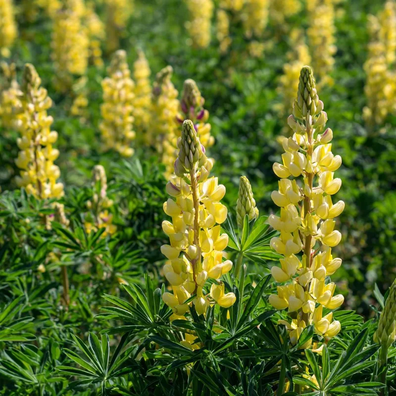Yellow Lupine Seeds - 50 Seeds, Lupinus Densiflorus, Pollinator Friendly - Image 4