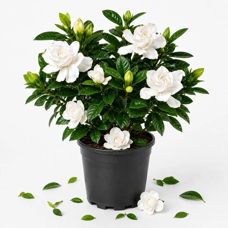 Frostproof Jasmine Live Plant - Fragrant White Flowering Vine, 4-6 Inch Tall - Image 1